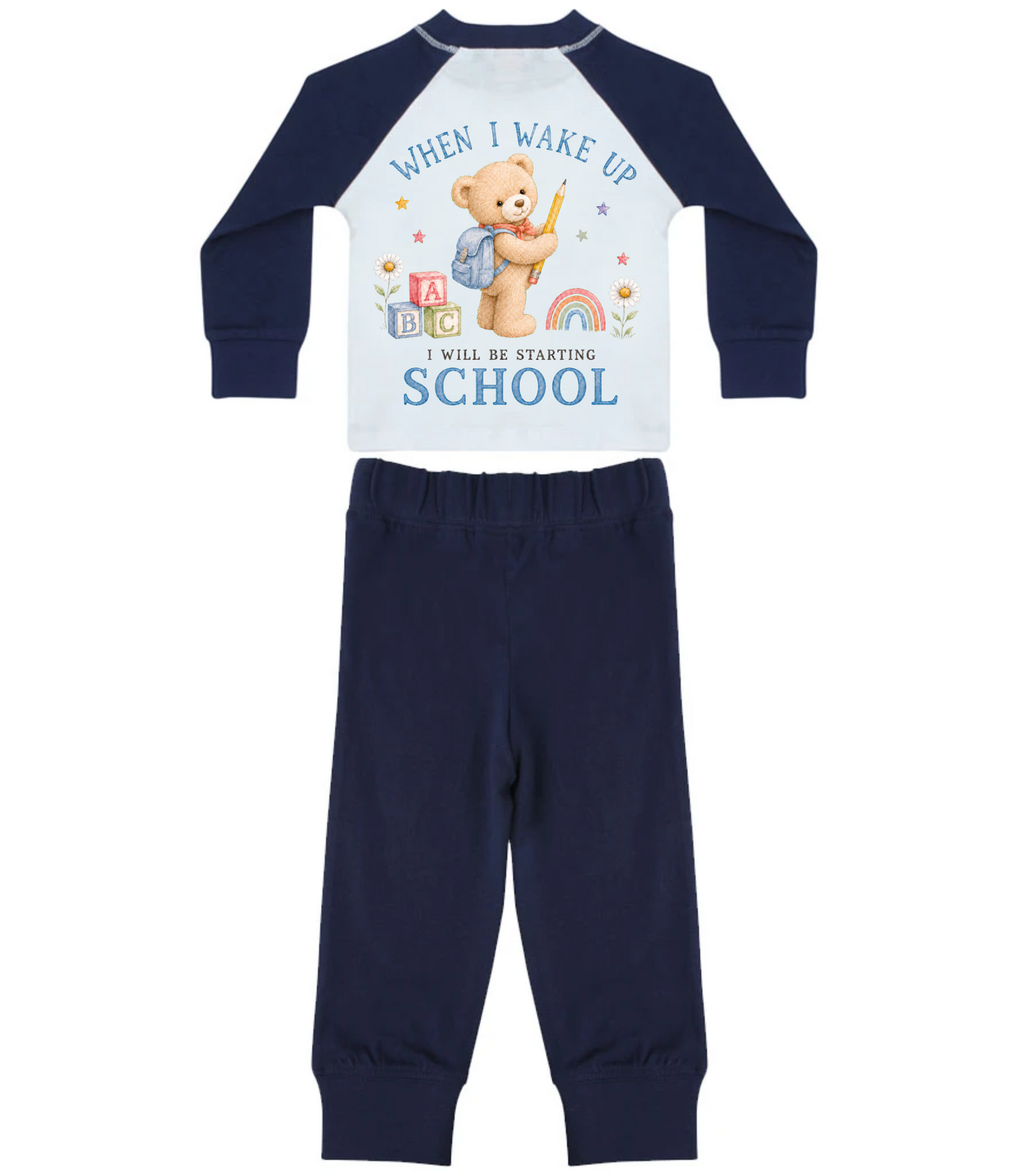 When I Wake Up Starting Nursery or School Children’s Pyjamas