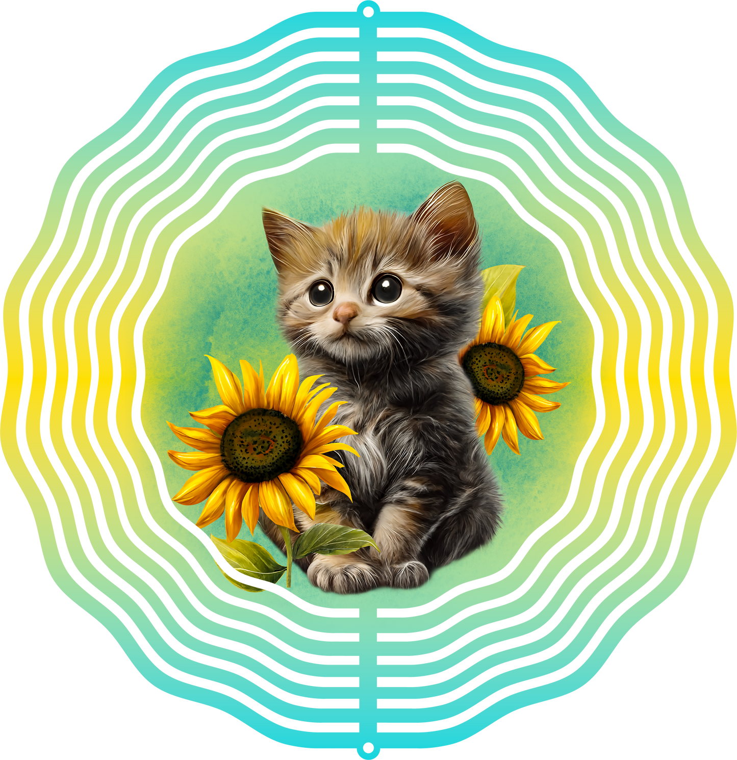 Kitten wind spinners