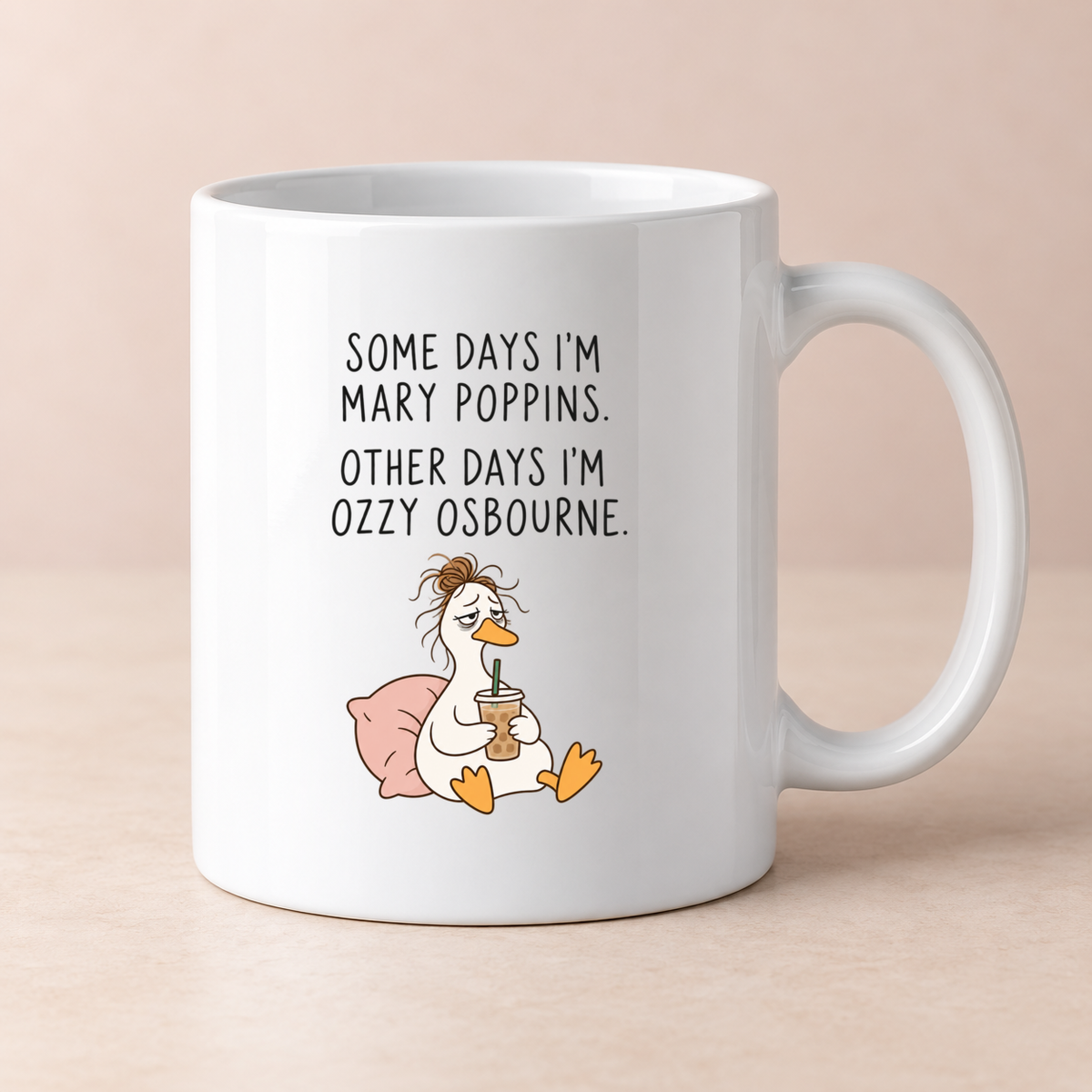 Funny Mum goose quote mug - design 2