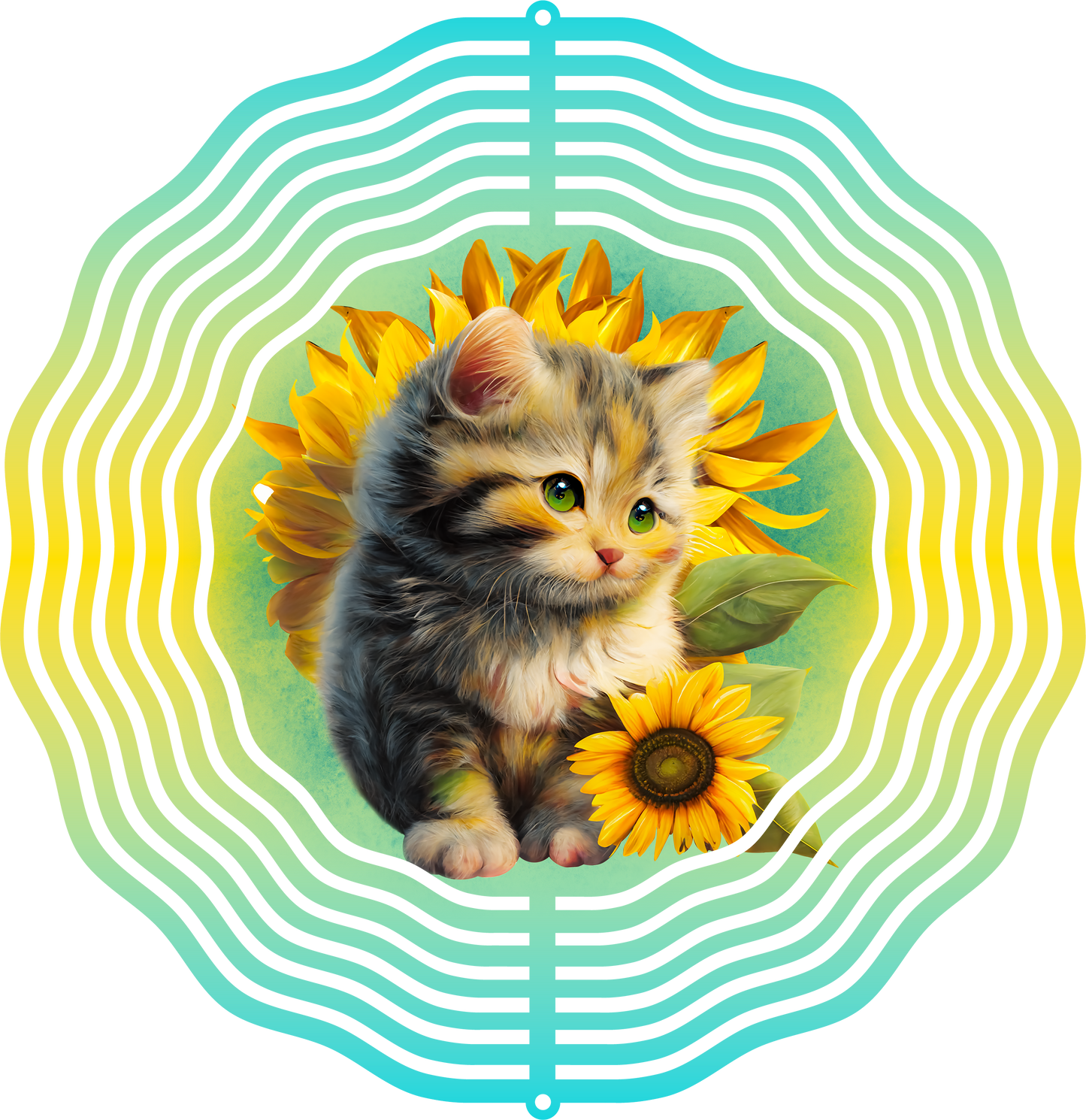 Kitten wind spinners