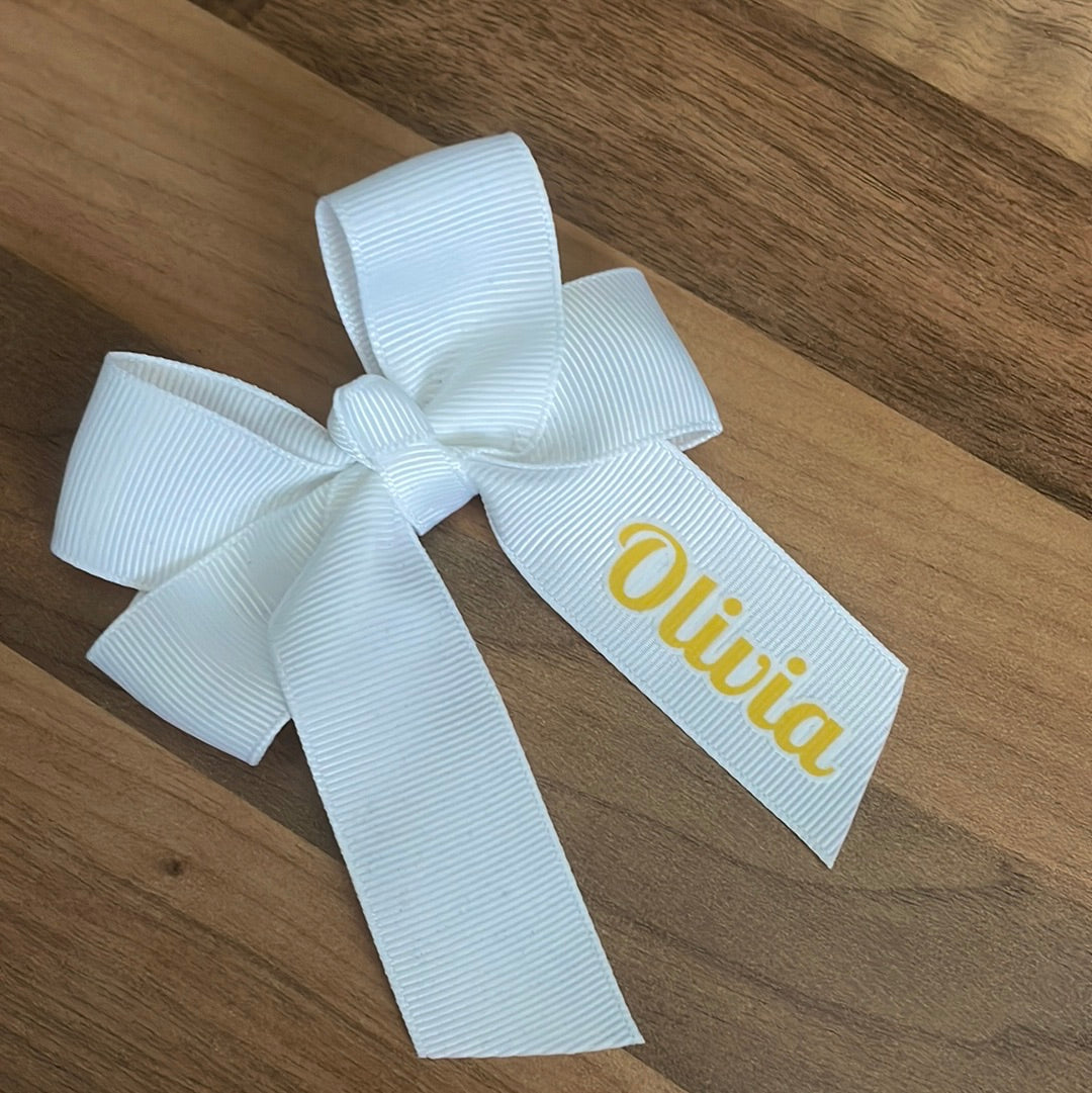 Personalised hair Bows