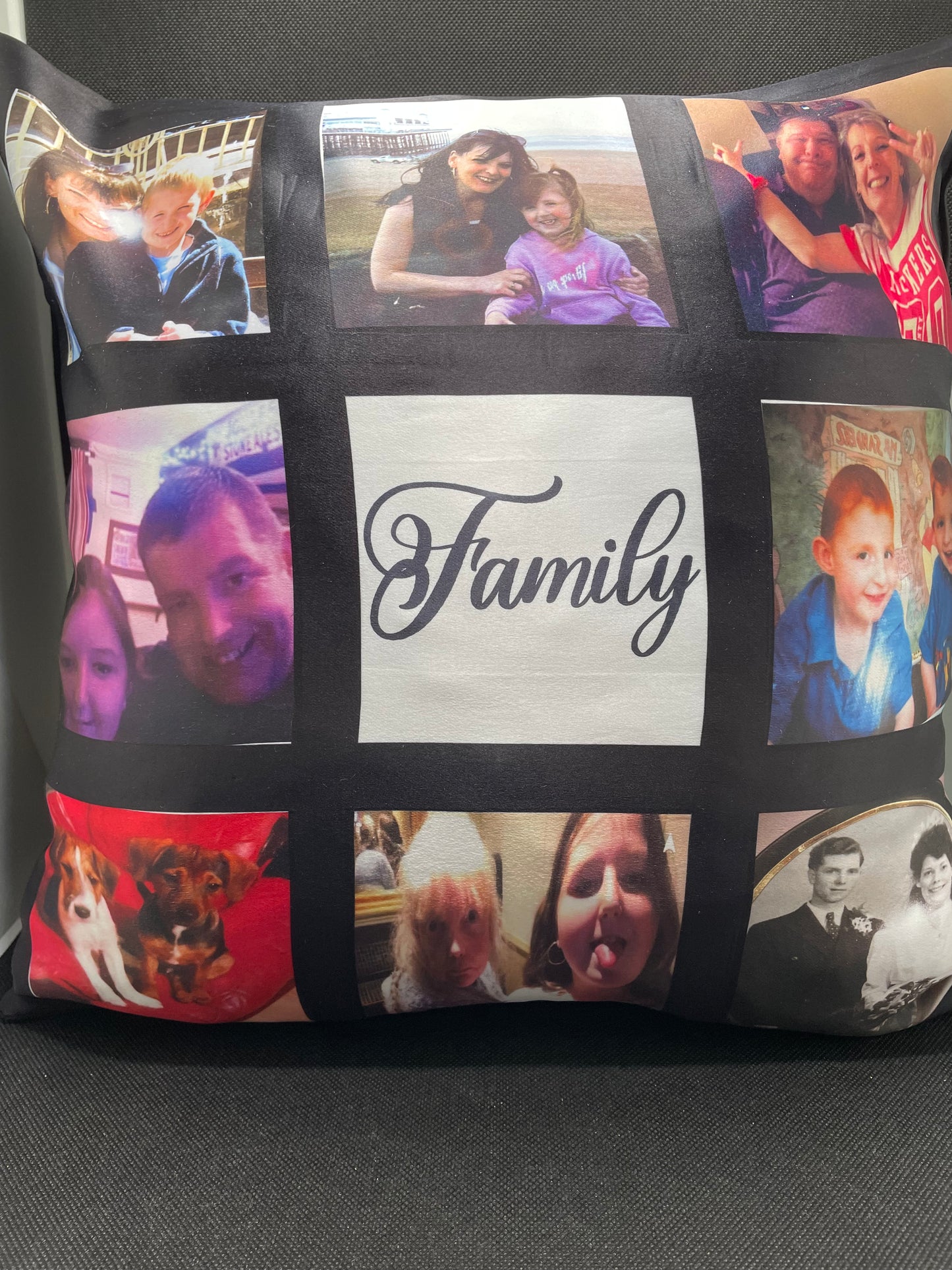 9 Panel Photo Cushion