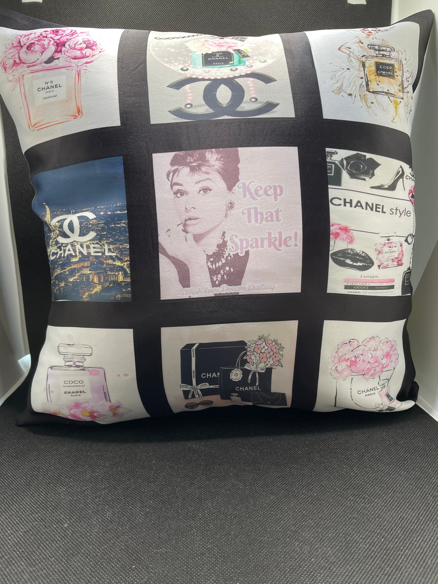 9 Panel Photo Cushion