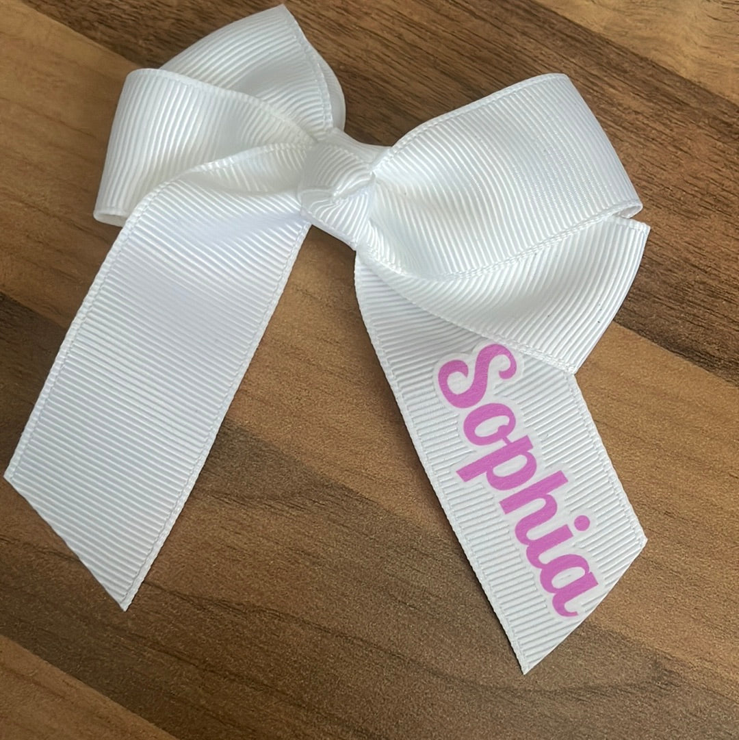 Personalised hair Bows