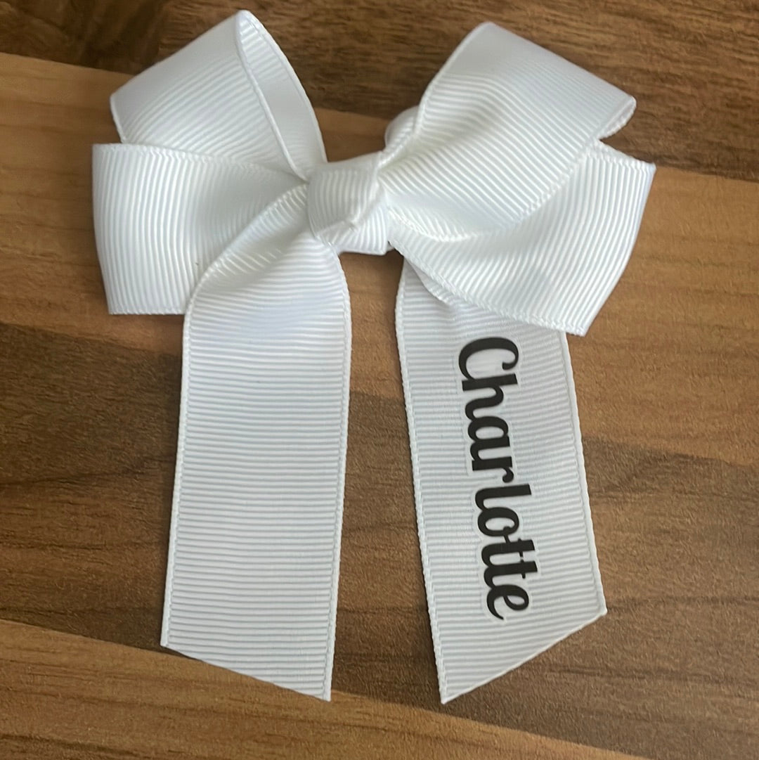 Personalised hair Bows