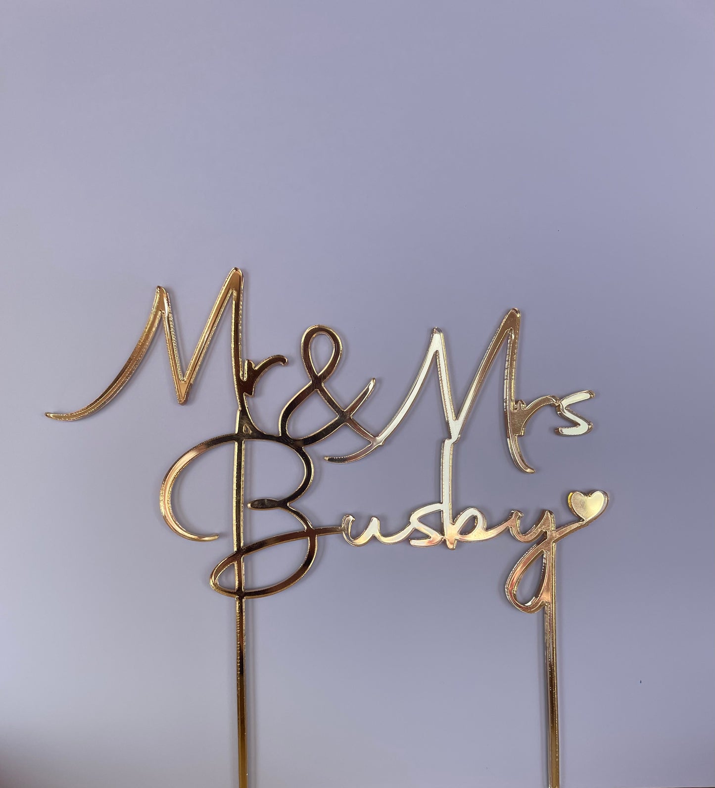 Acrylic Cake Toppers