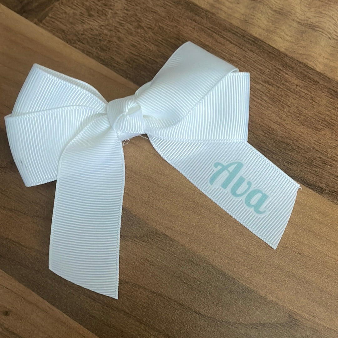 Personalised hair Bows