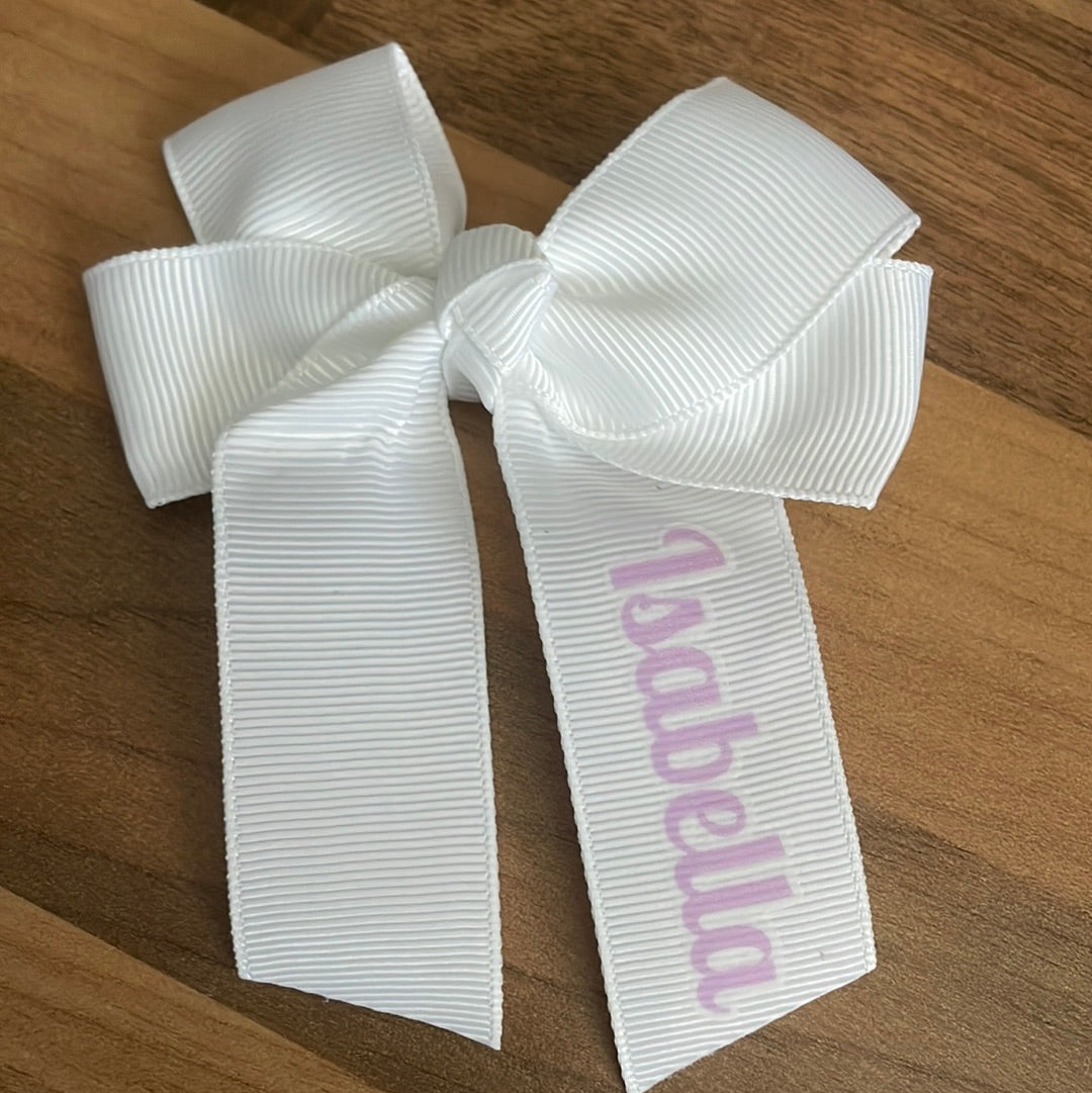 Personalised hair Bows