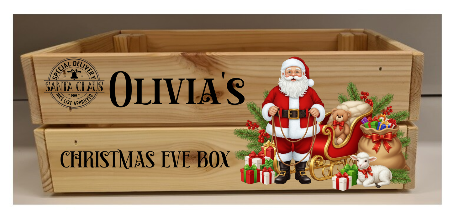 Personalised Christmas Eve Crate