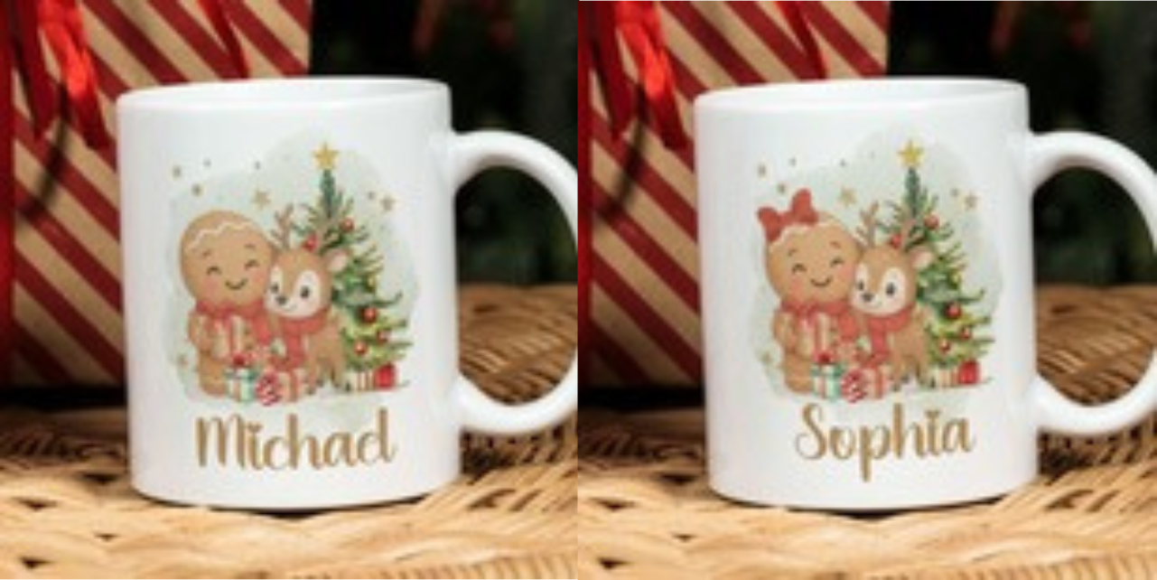 Personalised Christmas Mugs